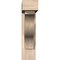 Ekena Millwork Funston Block Smooth Bracket w/ Offset Brace, Douglas Fir, 5 1/2"W x 22"D x 22"H BKT0604X22X22FST05SDF - alternate 4